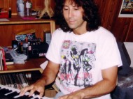 1993, Mahopac, NY overdubs in recording studio - click to enlarge