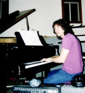 MJ in recording studio, NYC 1993