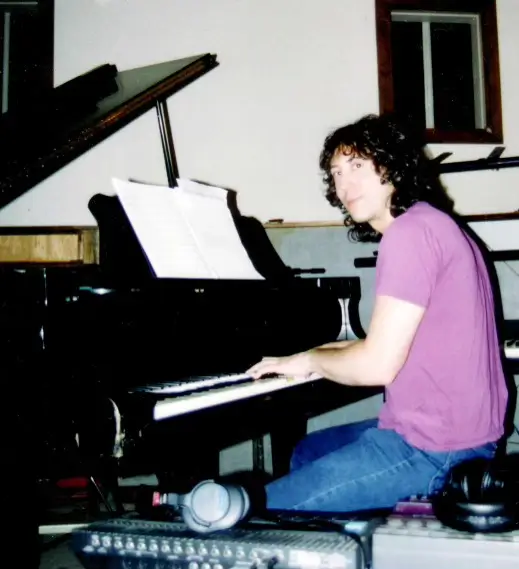 MJ in recording studio, NYC 1993